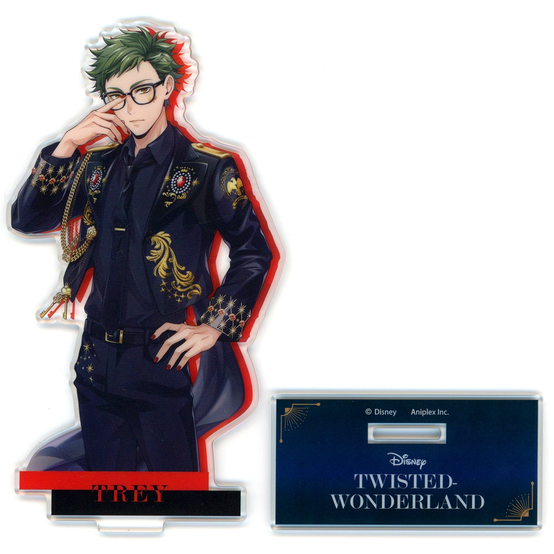 Trey Clover Acrylic Stand Disney Twisted-Wonderland 5th Anniversary POP-UP SHOP Dazzling [USED]