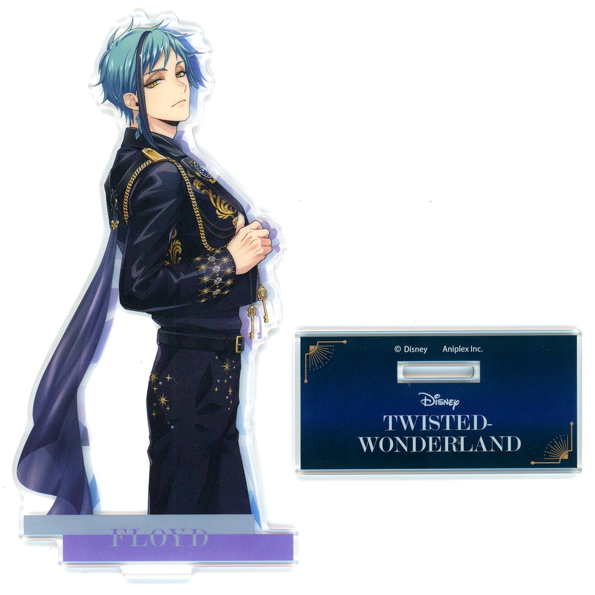 Floyd Leech Acrylic Stand Disney Twisted-Wonderland 5th Anniversary POP-UP SHOP Dazzling [USED]