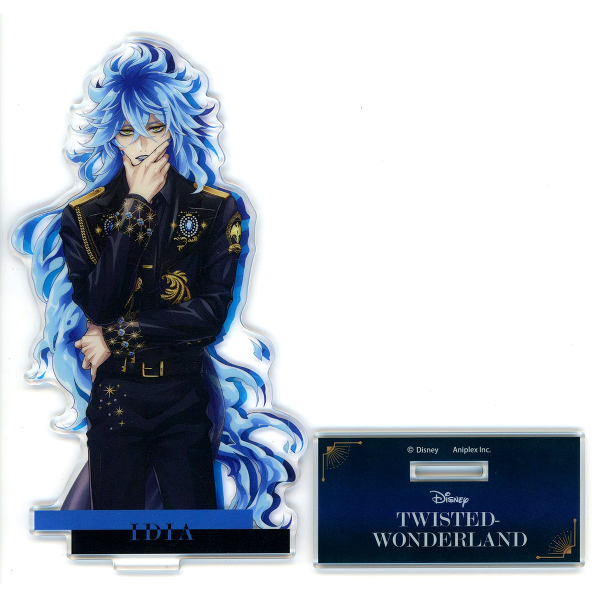 Idia Shroud Disney Twisted-Wonderland 5th Anniversary POP-UP SHOP Dazzling Acrylic Stand [USED]