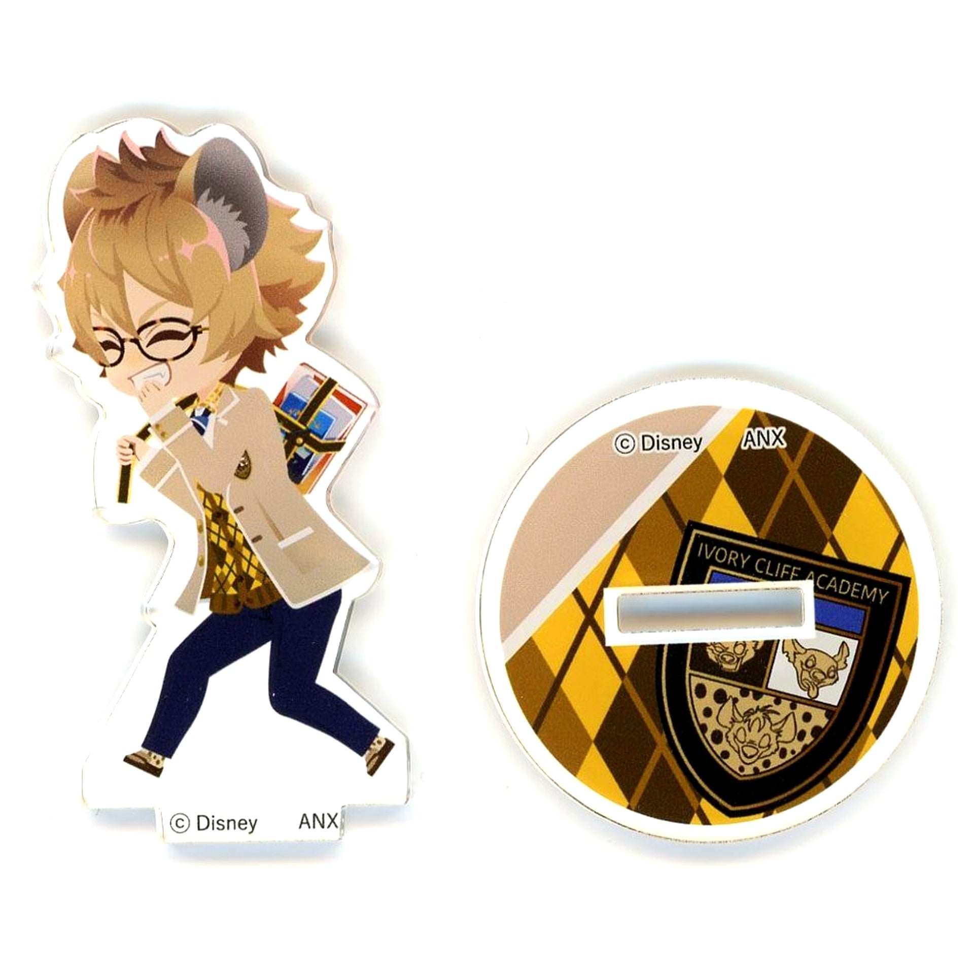 Ruggie Bucchi Ivory Cliff Uniform Ver. Disney Twisted-Wonderland 5th Anniversary POP-UP SHOP Dazzling Mini Acrylic Stand [USED]
