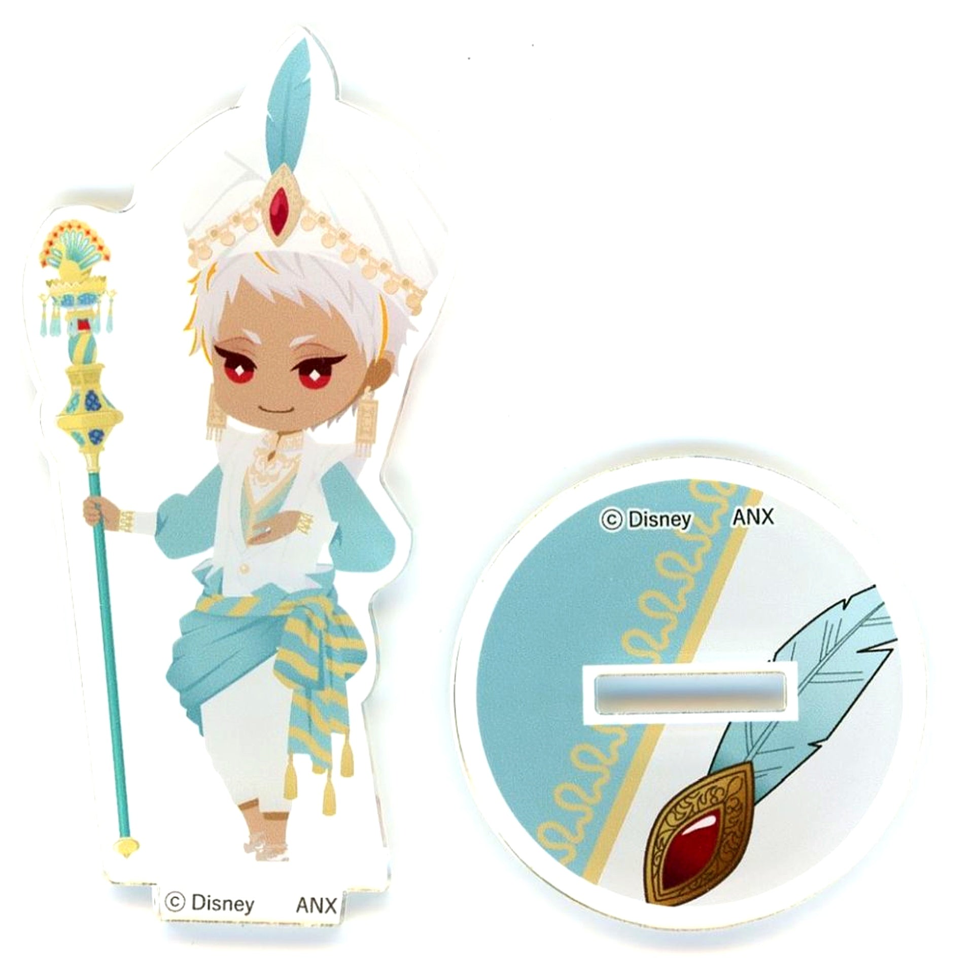Kalim Al-Asim Qasr Salatanat Uniform Ver. Disney Twisted-Wonderland 5th Anniversary POP-UP SHOP Dazzling Mini Acrylic Stand [USED]