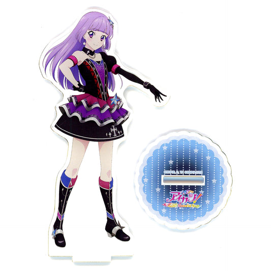 Sumire Hikami Acrylic Stand Aikatsu! Memorial Stage Shining Unit Cup Theater Goods [USED]