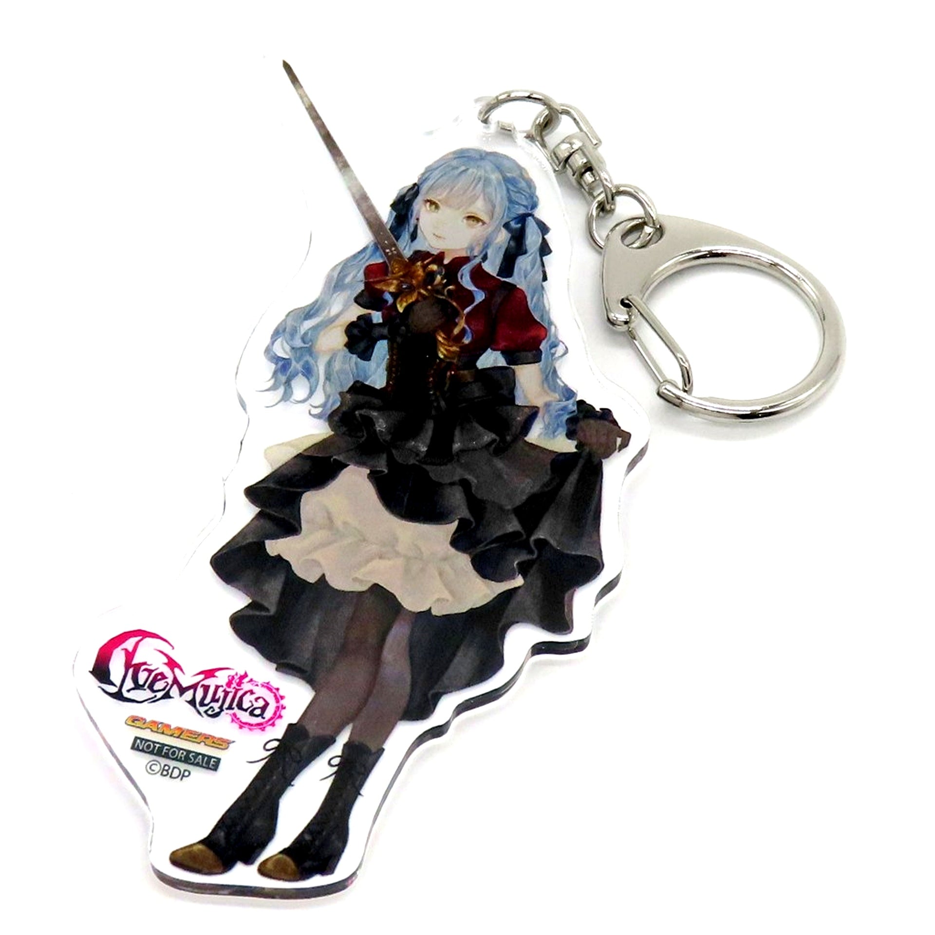 Oblivionis BanG Dream! Ave Mujica Acrylic Keychain CD Album Completeness Gamers Bonus [USED]