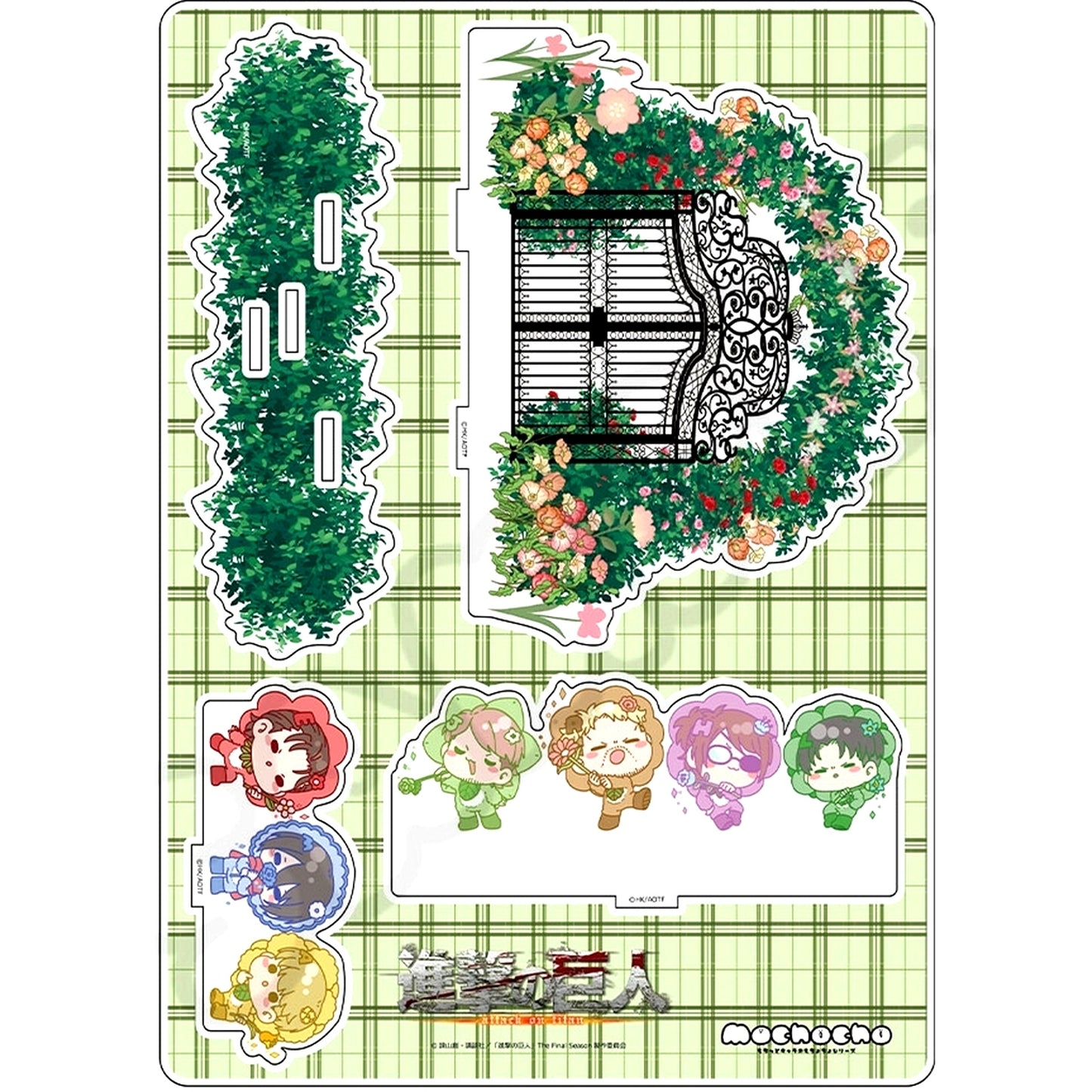 Group Attack on Titan The Final Season BIG Acrylic Stand Vol.14 M-SA [USED]