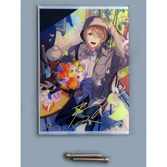 Fura Kanato A5 Acrylic Panel Replica Autograph Birthday 2025 Bundle Bonus Virtual YouTuber Nijisanji [USED]