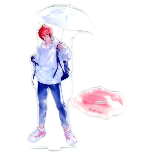 Akagi Wen Acrylic Stand Virtual YouTuber Nijisanji Suisai Rain [USED]