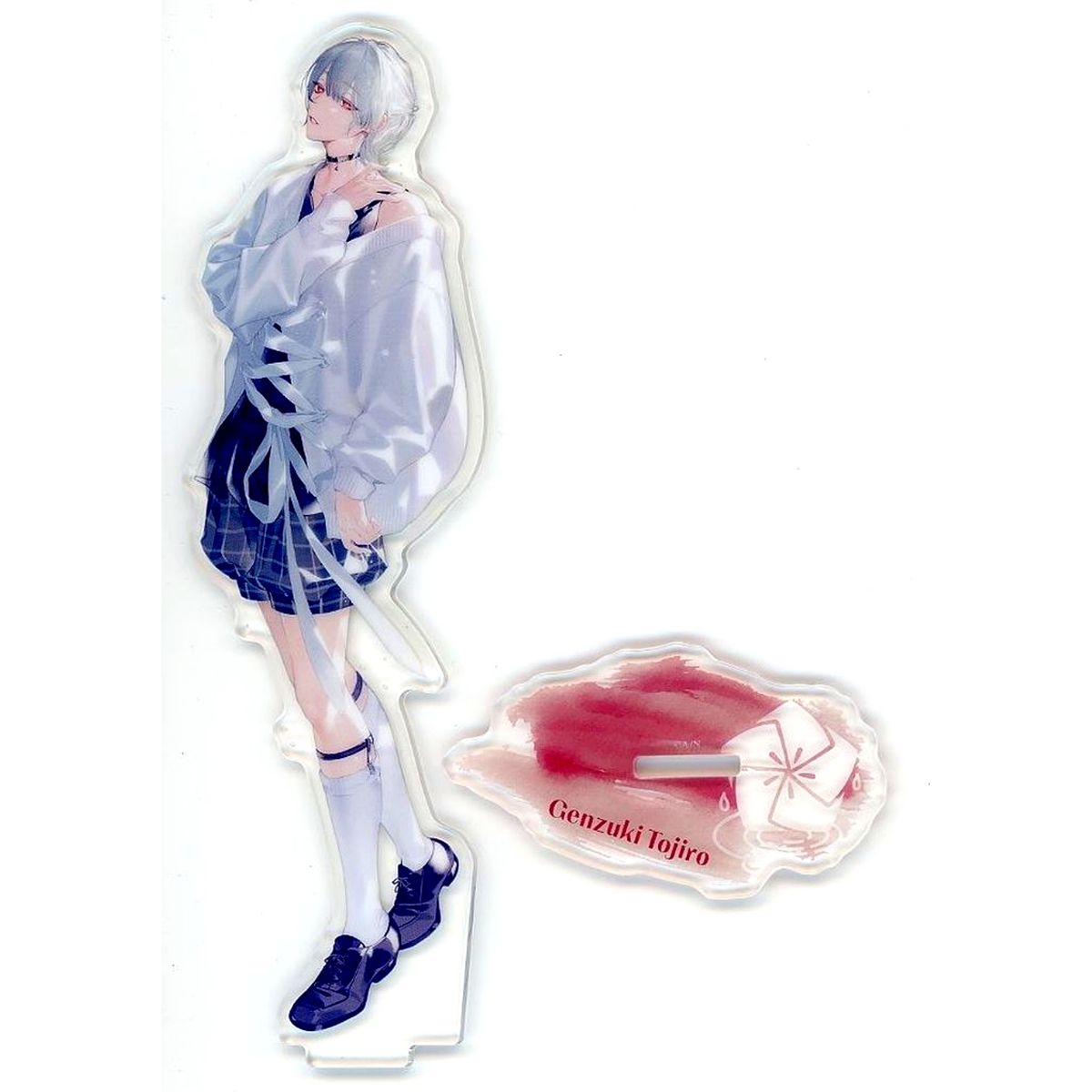 Genzuki Tojiro Acrylic Stand Virtual YouTuber Nijisanji SUISAI RAIN [USED]