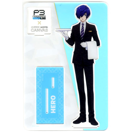 Protagonist Persona 3 Reload Big Acrylic Stand Figure Sunshine City Prince Hotel IKEPRI CANVAS [USED]