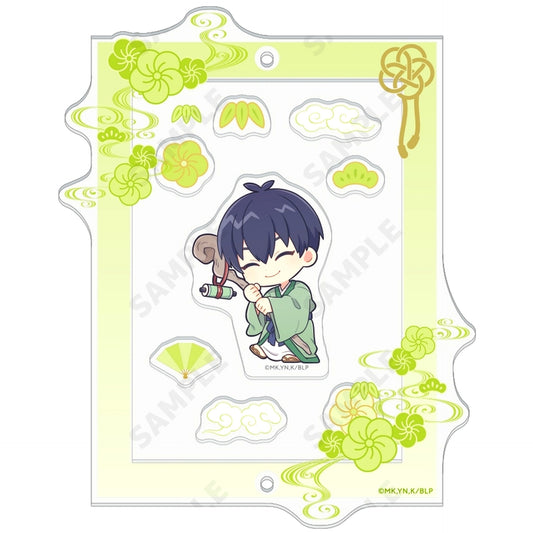 Yoichi Isagi Fuku Fuku Shichifukujin Acrylic Frame Set Blue Lock [USED]