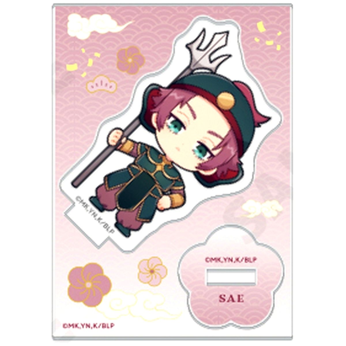 Sae Itoshi Blue Lock Trading Acrylic Stand Fukufuku Seven Lucky Gods [USED]