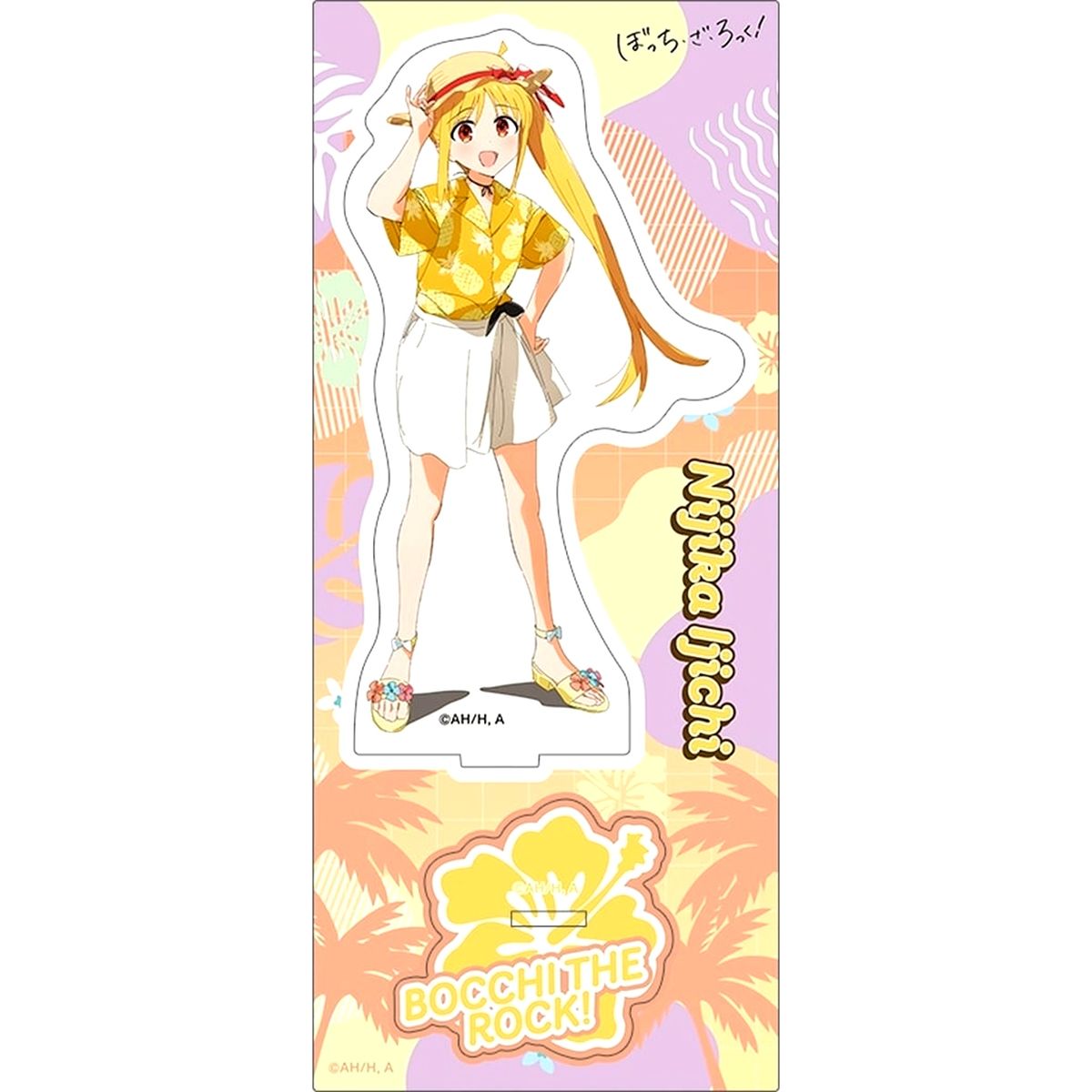 Nijika Ijichi Aloha Costume Acrylic Stand Bocchi The Rock! [USED]