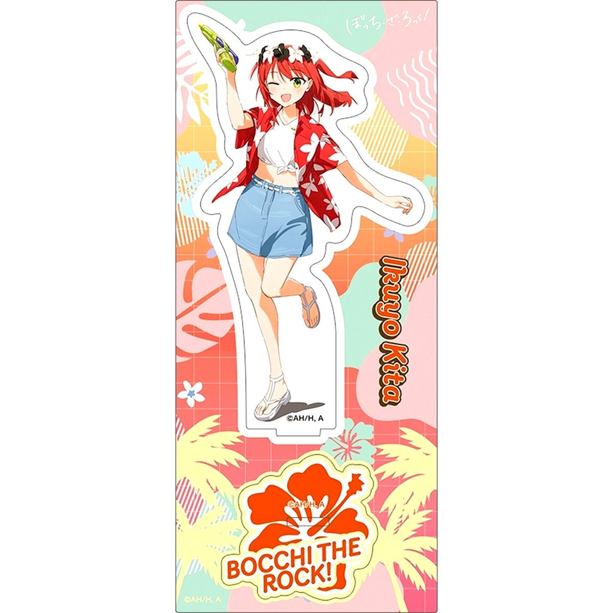 Ikuyo Kita Aloha Costume Acrylic Stand Bocchi The Rock! [USED]