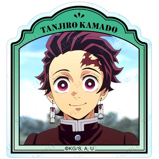 Tanjiro Kamado Demon Slayer: Kimetsu no Yaiba Trading Scene Photo Acrylic Mascot [USED]