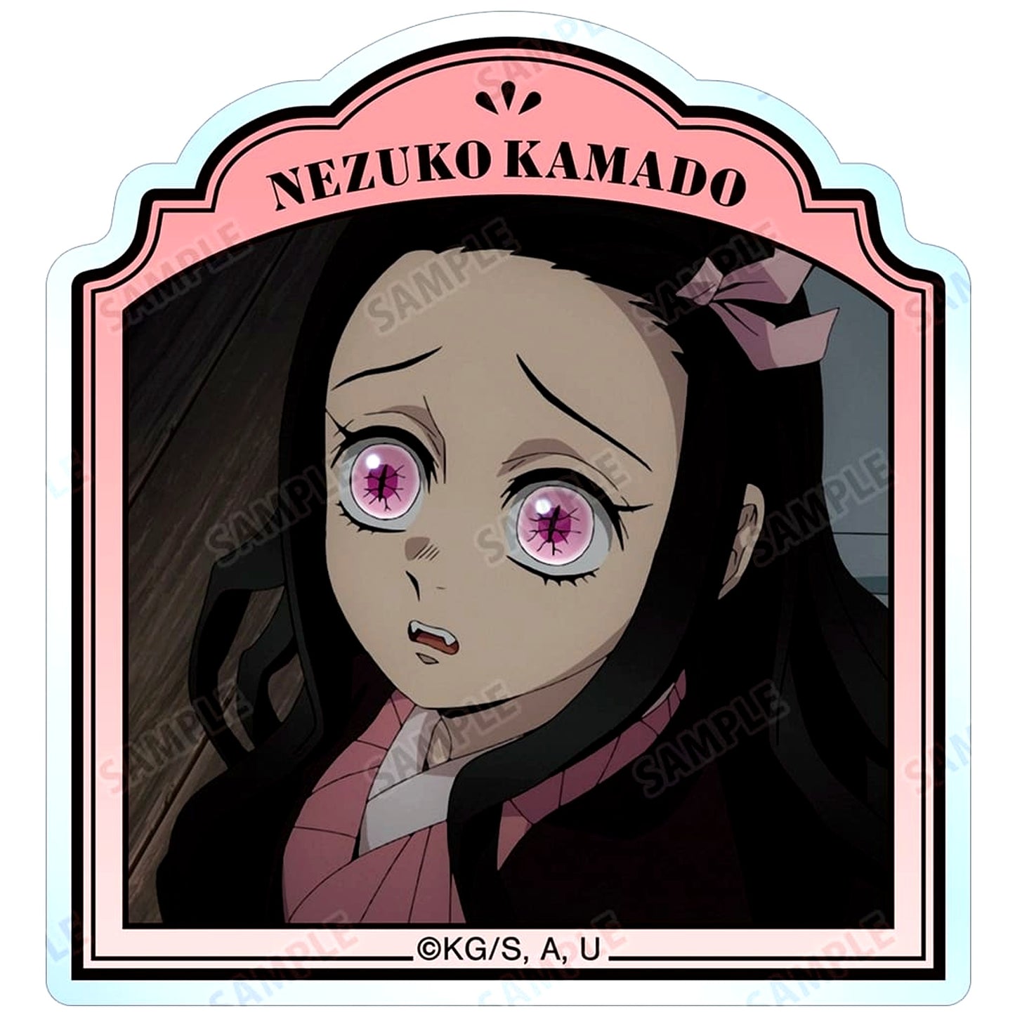 Nezuko Kamado Demon Slayer: Kimetsu no Yaiba Trading Scene Photo Acrylic Mascot [USED]