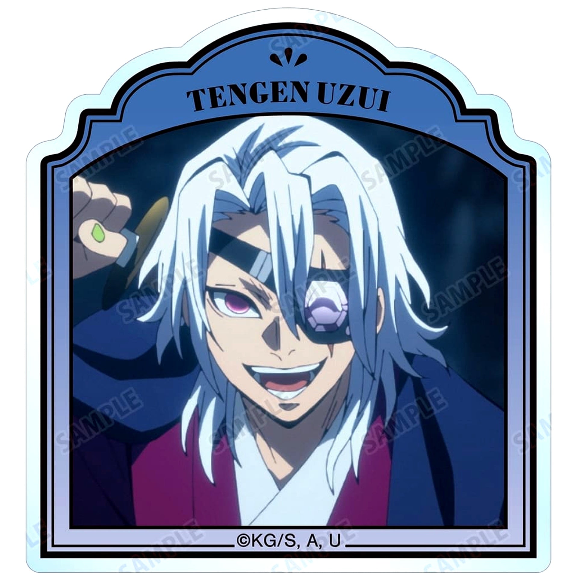 Tengen Uzui Demon Slayer: Kimetsu no Yaiba Trading Scene Photo Acrylic Mascot [USED]