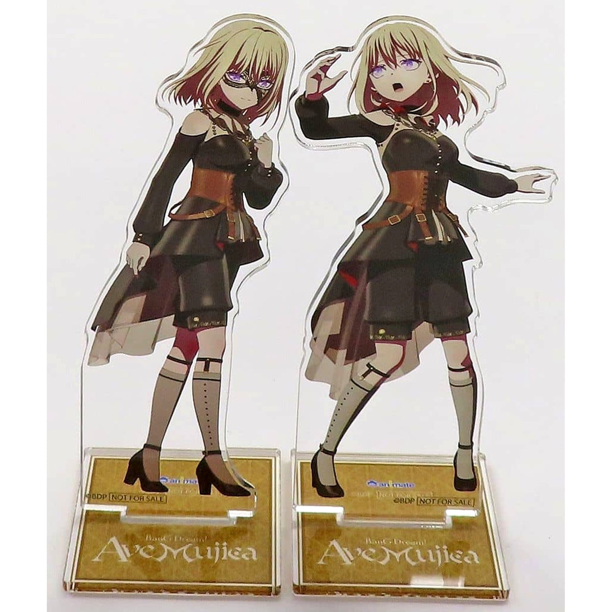 Ave Mujica: The Die is Cast Doloris Upper & Lower Volume Ver. Set of 2 Doloris Acrylic Stand animate Limited Bonus for Purchasing Blu-ray Upper & Lower Volumes Acrylic Stands [USED]