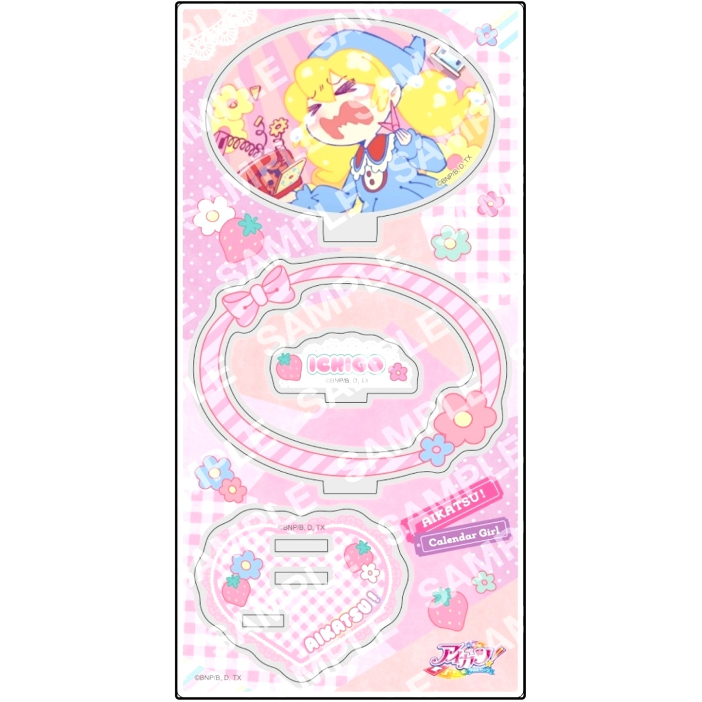 Ichigo Hoshimiya B. B Calendar Girl Aikatsu! Acrylic Stand [USED]