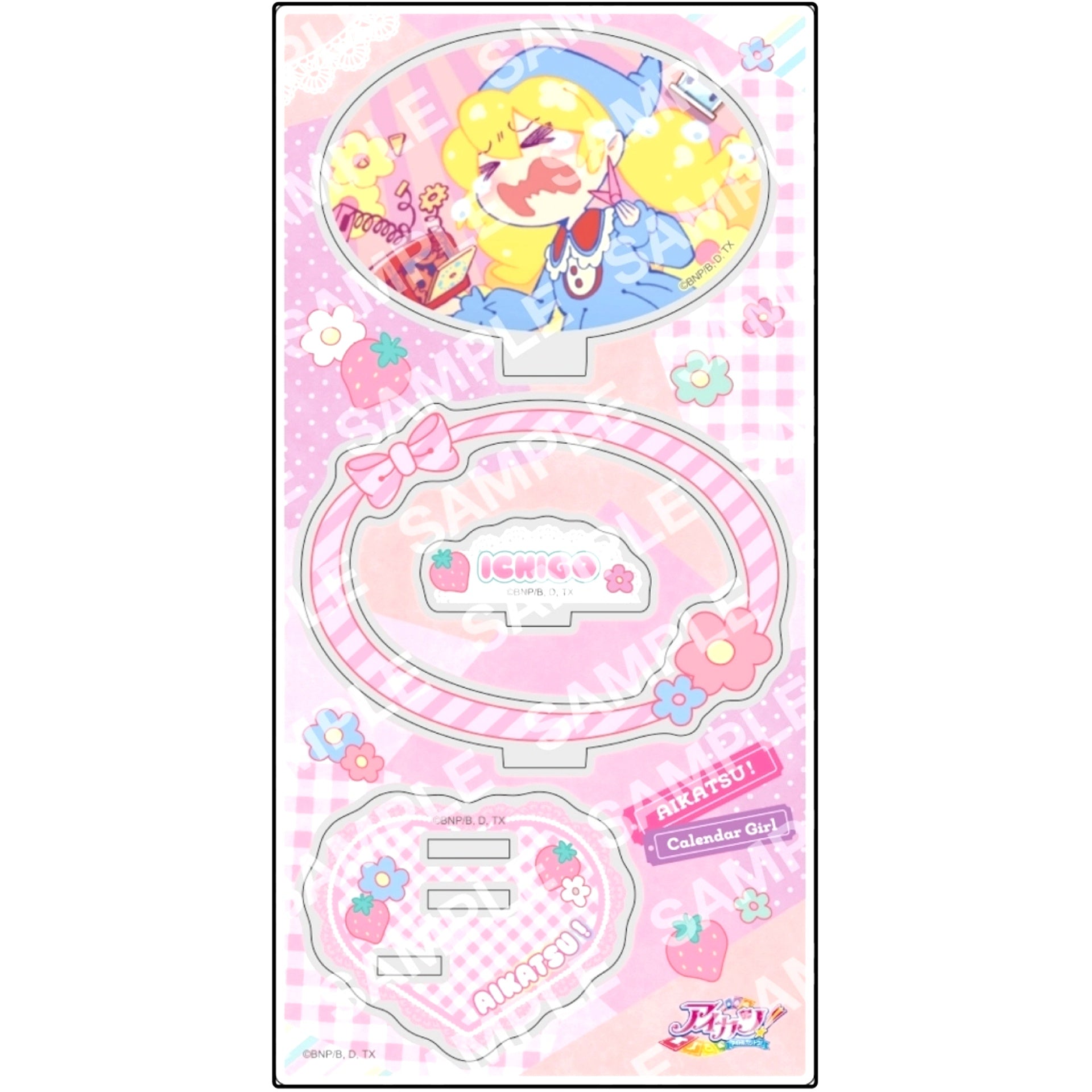 Ichigo Hoshimiya B. B Calendar Girl Aikatsu! Acrylic Stand [USED]