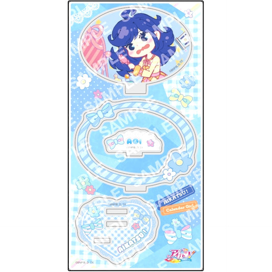 Aoi Kiriya C. Calendar Girl Aikatsu! Acrylic Stand [USED]