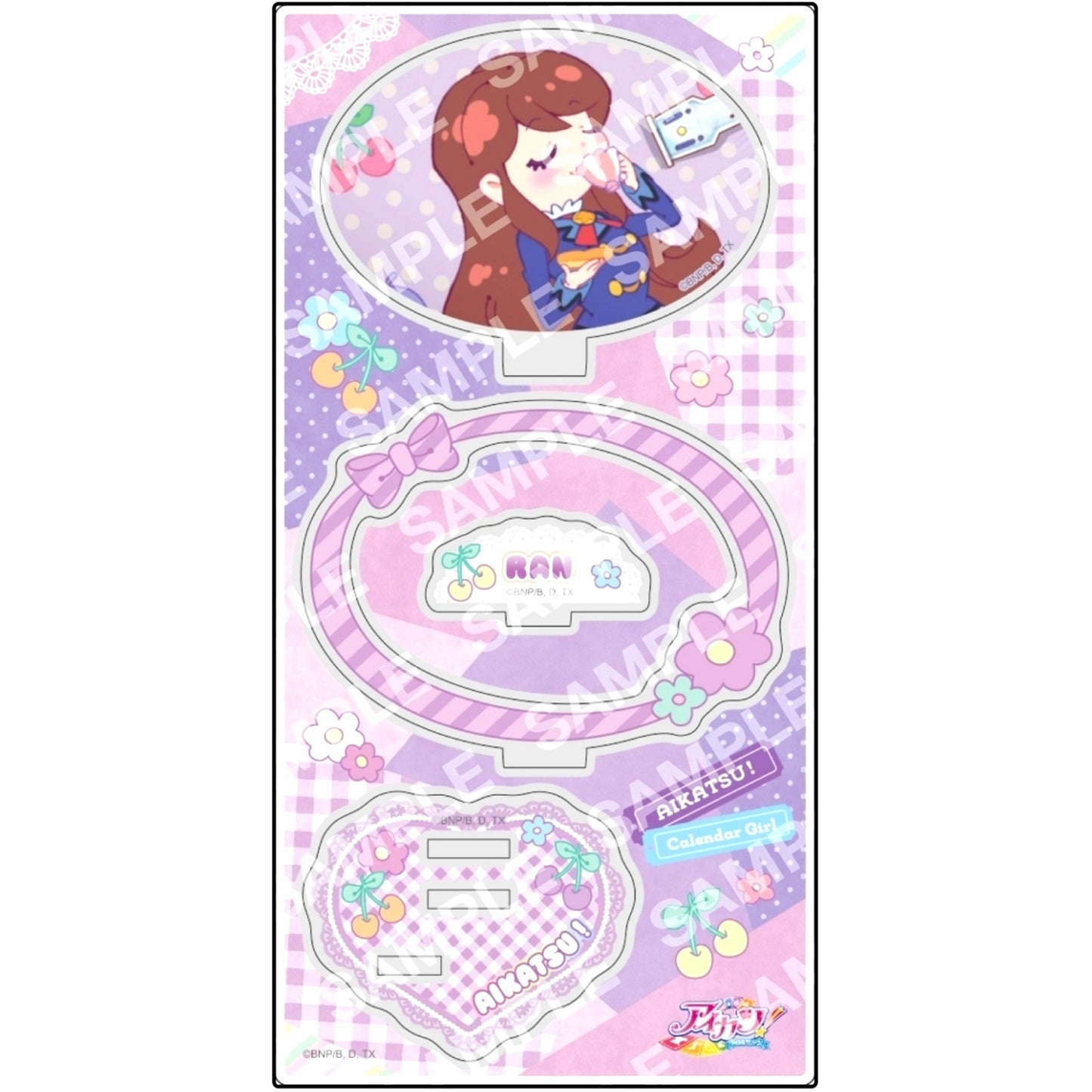 Ran Shibuki D. Calendar Girl Aikatsu! Acrylic Stand [USED]