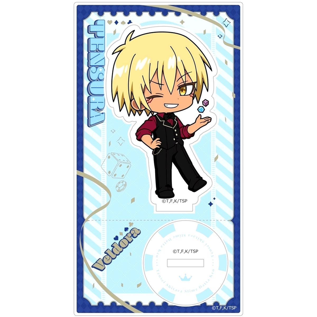 Veldora Tempest Casino Mini Character Acrylic Stand That Time I Got Reincarnated as a Slime [USED]