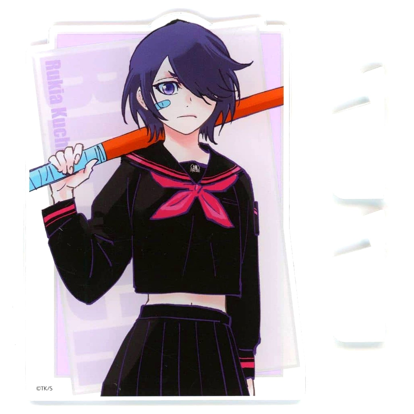 Rukia Kuchiki BLEACH Acrylic Board BLEACH WORLD Gotei High School and Shirasuna Girls ver Mini Game MATCH! The High School Warfare Roulette Prize A-2 [USED]