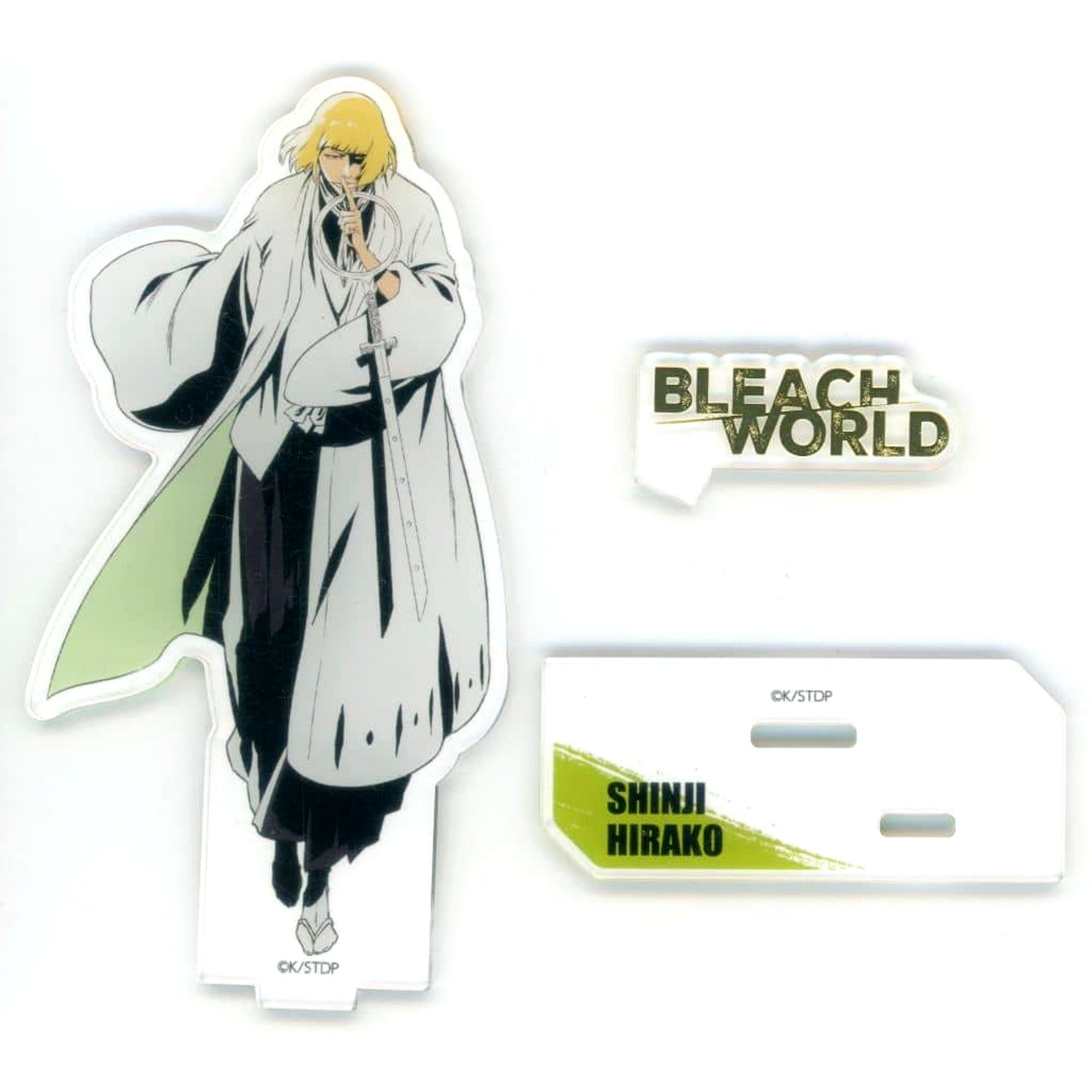Shinji Hirako BLEACH Foil Stamped Acrylic Stand BLEACH WORLD ver [USED]