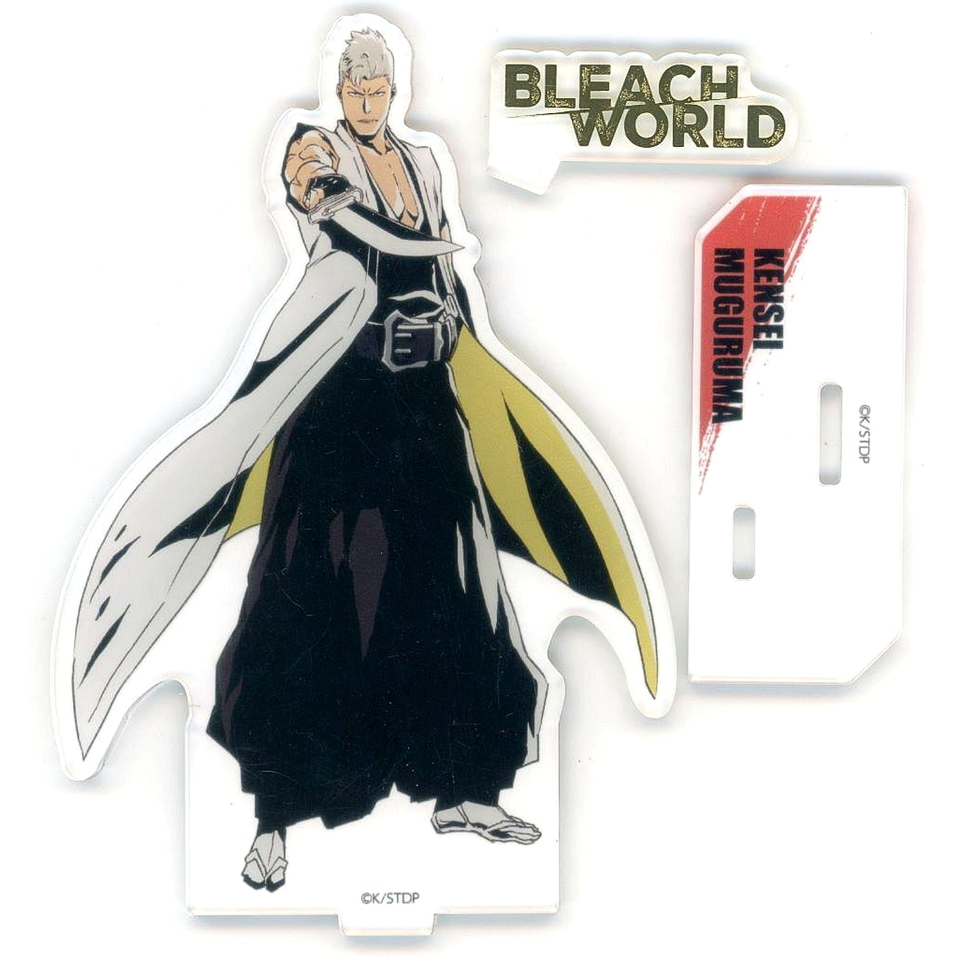 Kensei Muguruma BLEACH WORLD Foil Stamped Acrylic Stand BLEACH WORLD Ver. [USED]