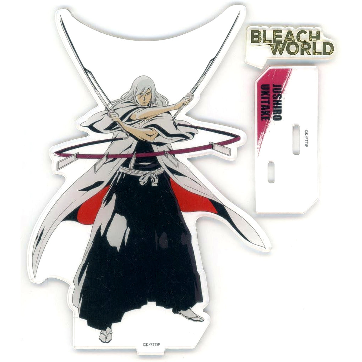Jushiro Ukitake Bleach Foil Stamped Acrylic Stand BLEACH WORLD Ver. [USED]