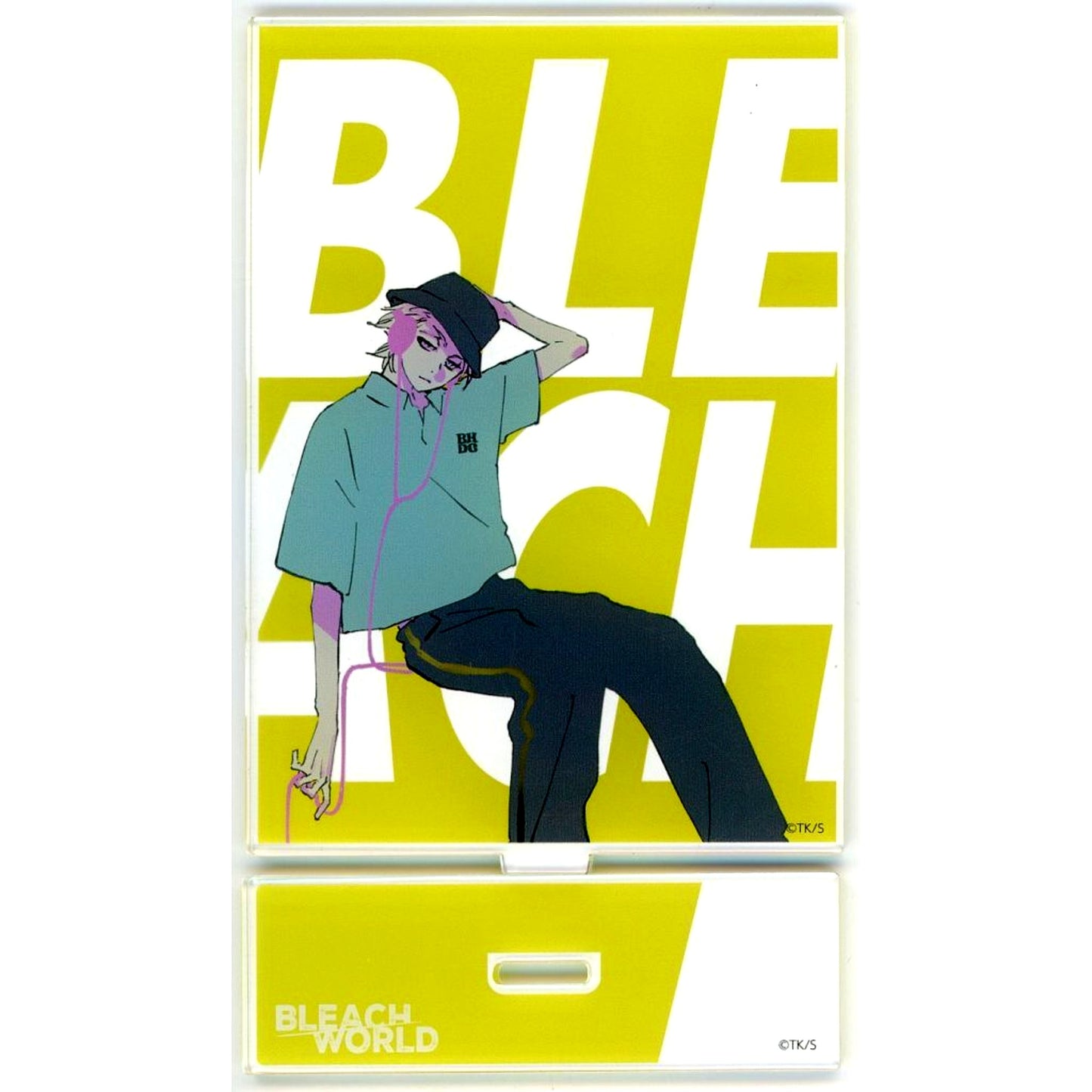 Toshiro Hitsugaya Acrylic Stand BLACK HOLE DISCO CLUB Ver. BLEACH WORLD [USED]
