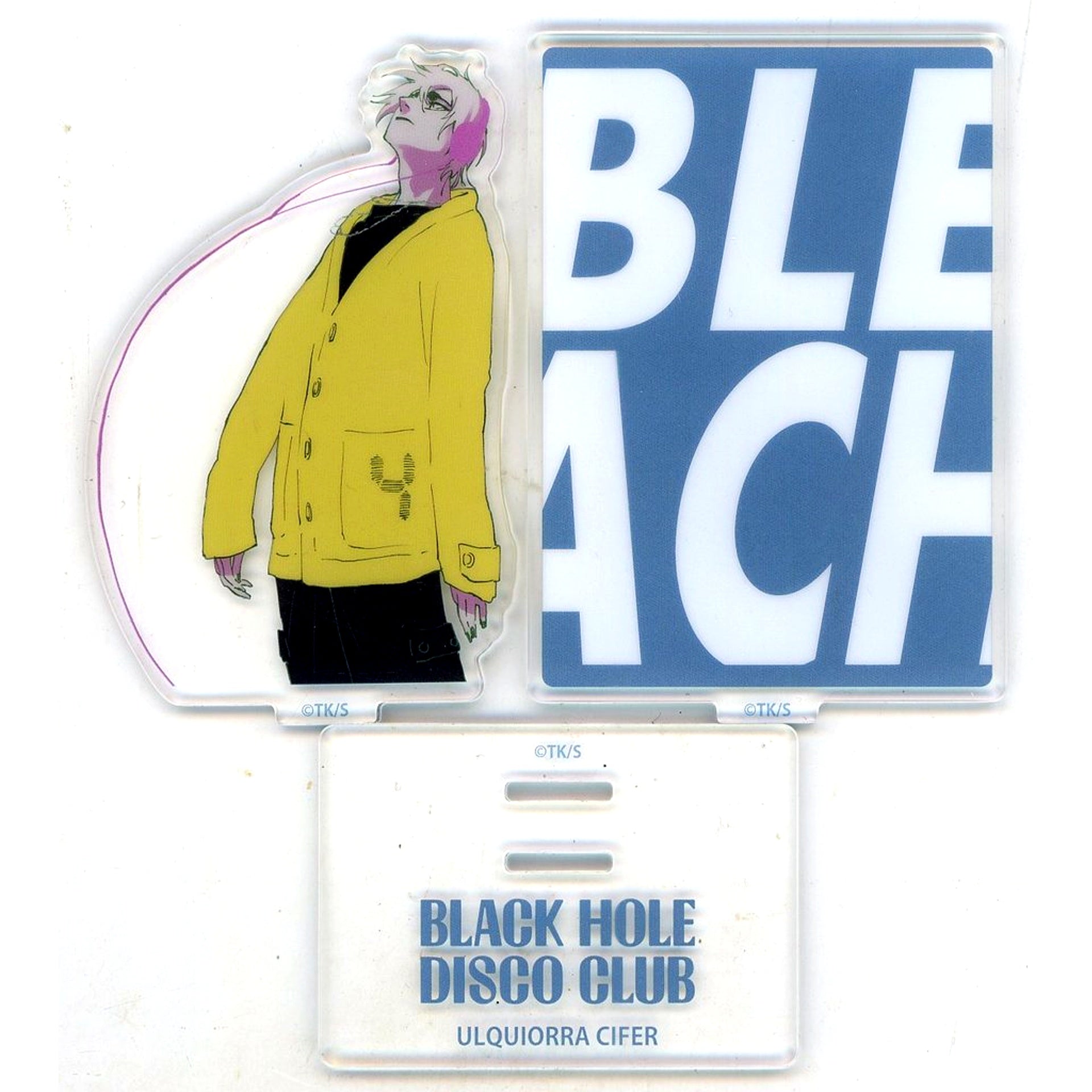 Ulquiorra Cifer Acrylic Stand BLACK HOLE DISCO CLUB Ver. BLEACH WORLD [USED]