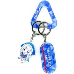 Gawr Gura Holo-mini Vocal Series Carabiner Charm Virtual YouTuber hololive English -Myth- [USED]