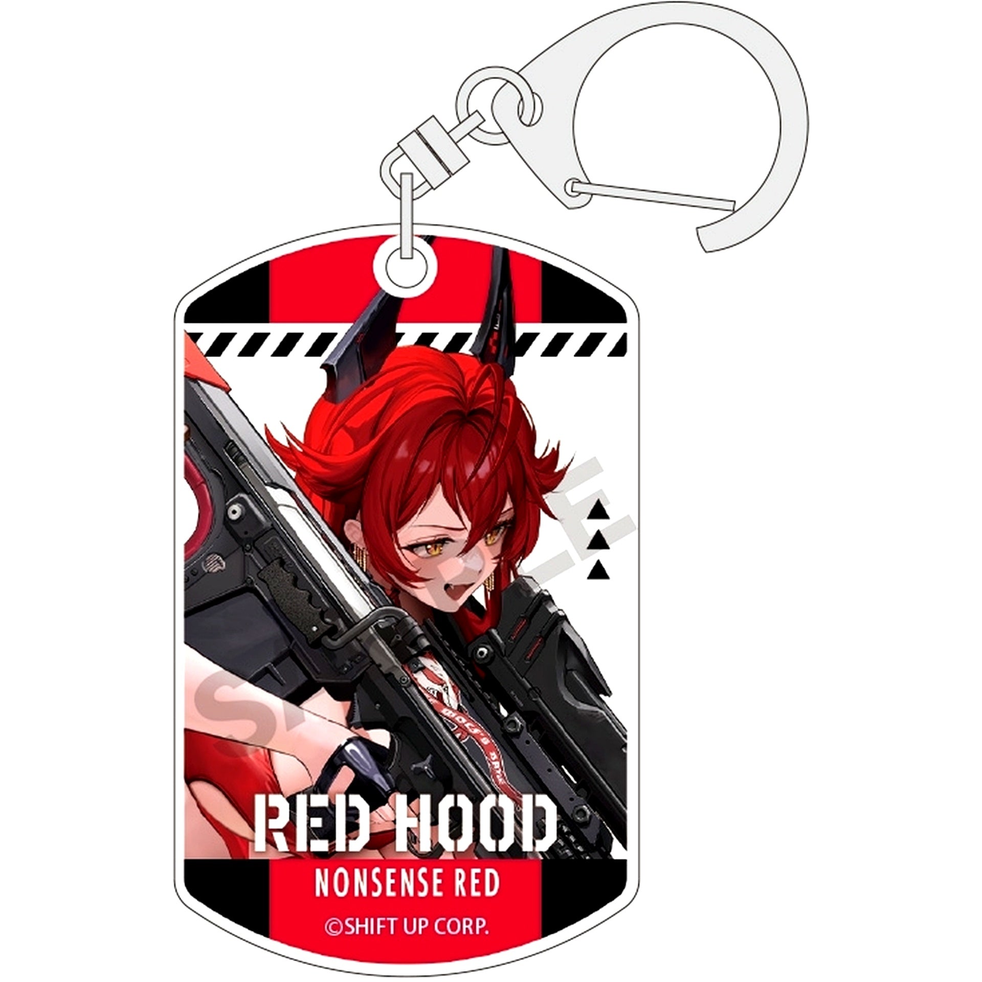 Red Hood GODDESS OF VICTORY: NIKKE Trading Acrylic Keychain [USED]