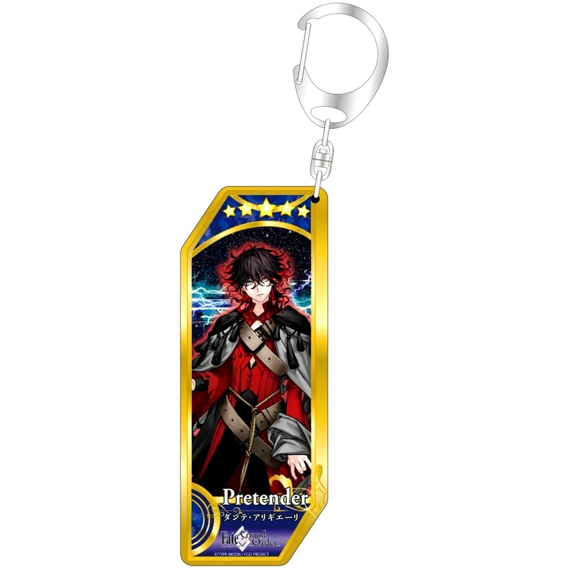 Fate/Grand Order Pretender Dante Alighieri Servant Keychain No.291 [USED]