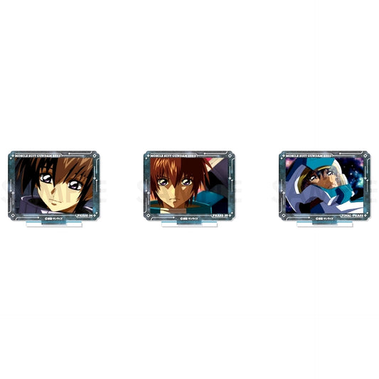 Kira Yamato Mobile Suit Gundam SEED Famous Scene Acrylic Stand Set Kira Selection [USED]