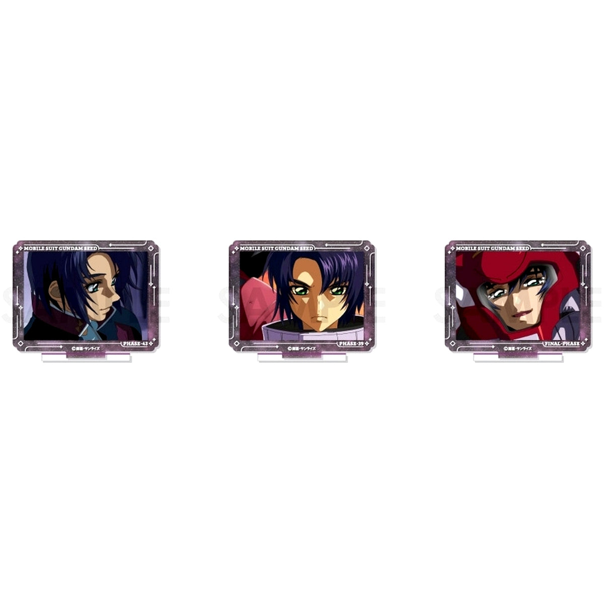 Athrun Zala Mobile Suit Gundam SEED Famous Scene Acrylic Stand Set Athrun Selection [USED]