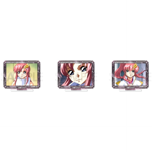 Lacus Clyne Mobile Suit Gundam SEED Famous Scene Acrylic Stand Set Lacus Selection [USED]