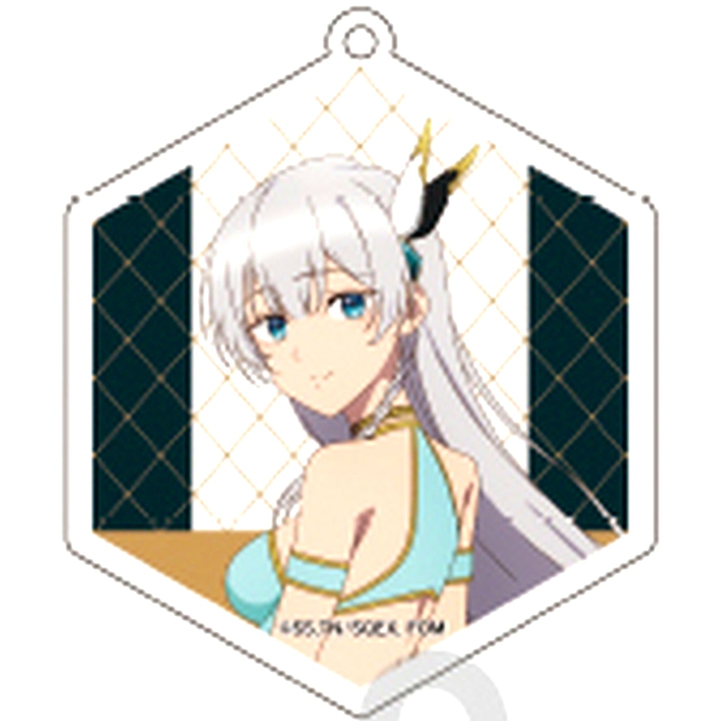 Alucia Citrus Normal Ver. Acrylic Keychain Collection Dress Code Ver. Katainaka no Ossan Kensei ni Naru [USED]