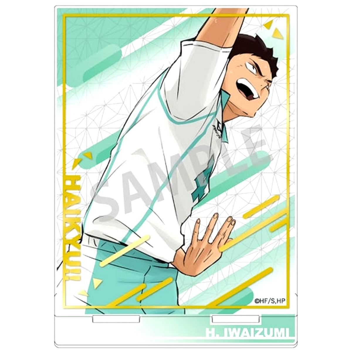 Hajime Iwaizumi Haikyu!! Foil Stamped Acrylic Stand [USED]