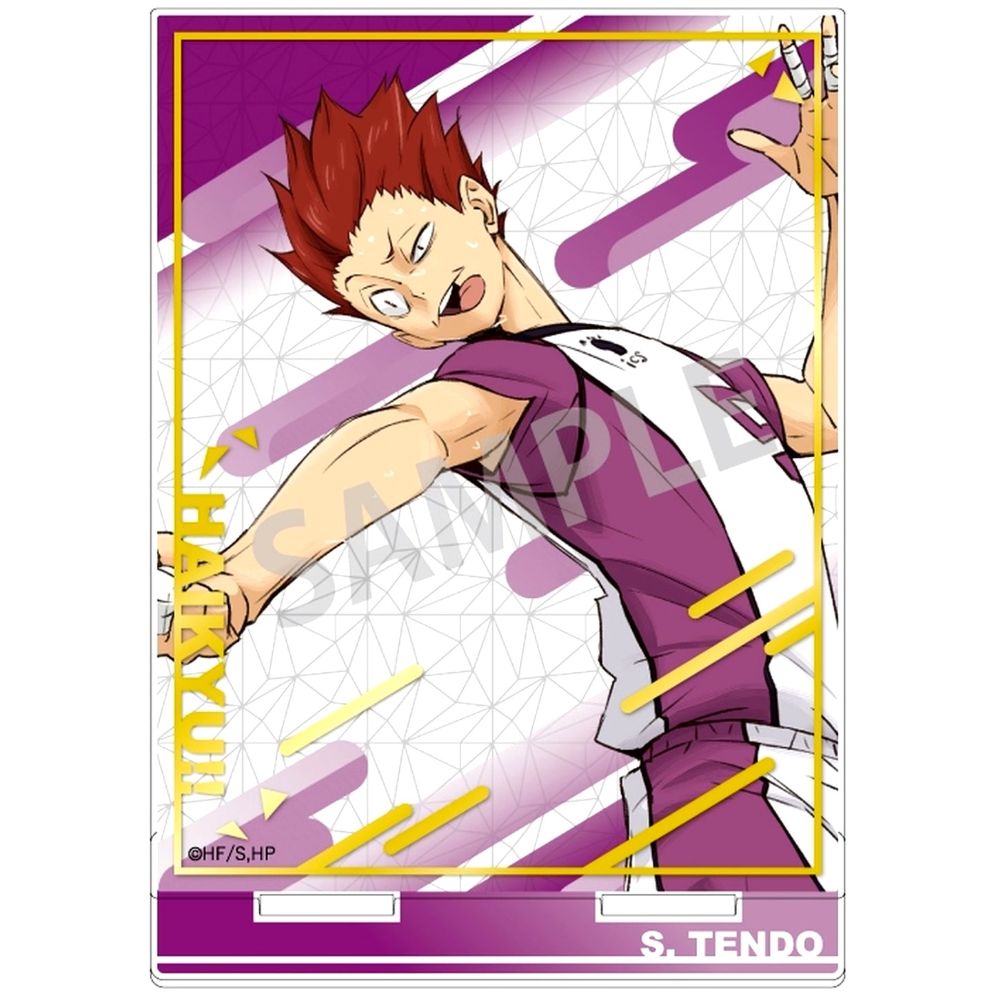Satori Tendo Foil Stamped Acrylic Stand Haikyu!! [USED]