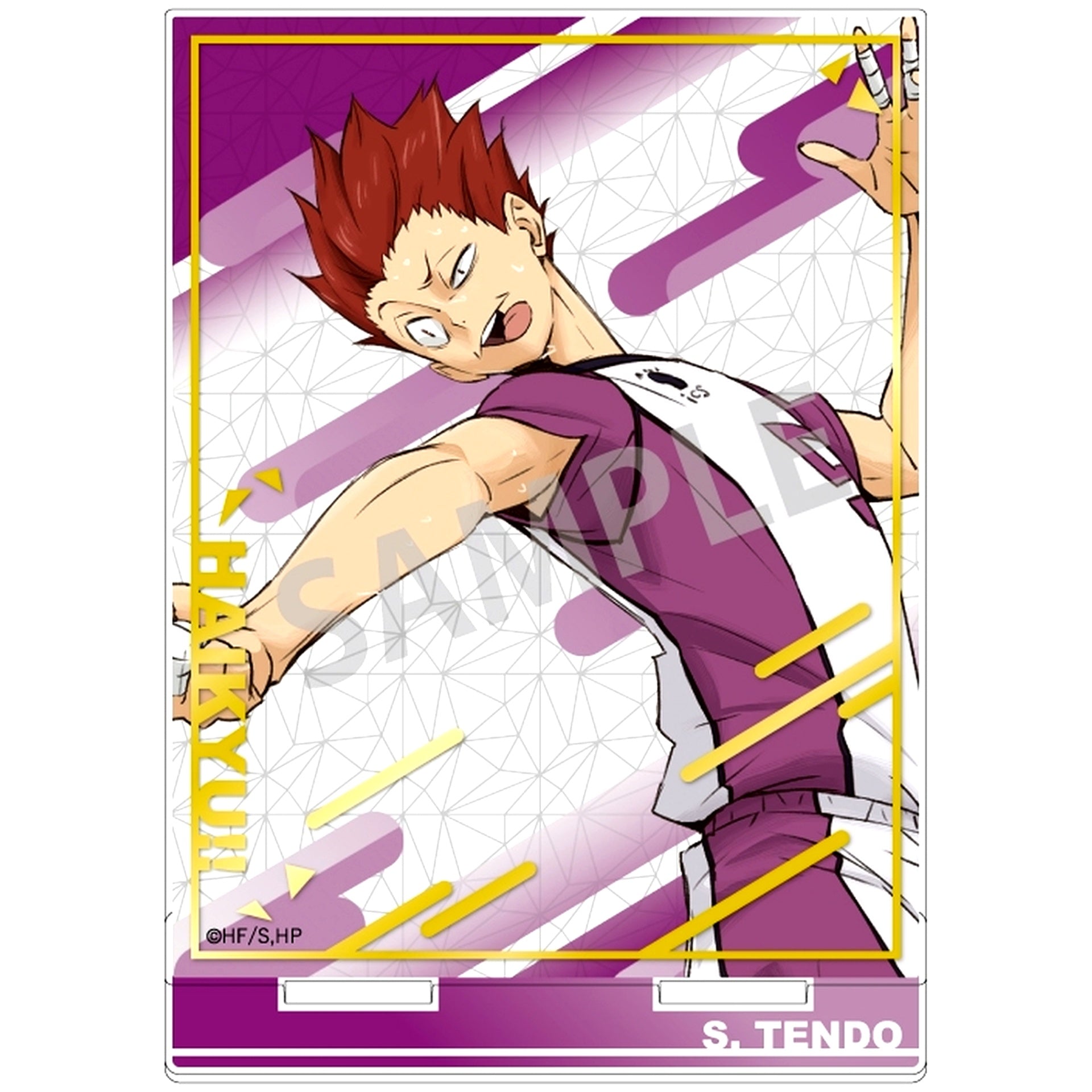 Satori Tendo Foil Stamped Acrylic Stand Haikyu!! [USED]