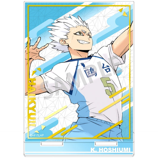 Korai Hoshiumi Haikyu!! Foil Stamped Acrylic Stand [USED]
