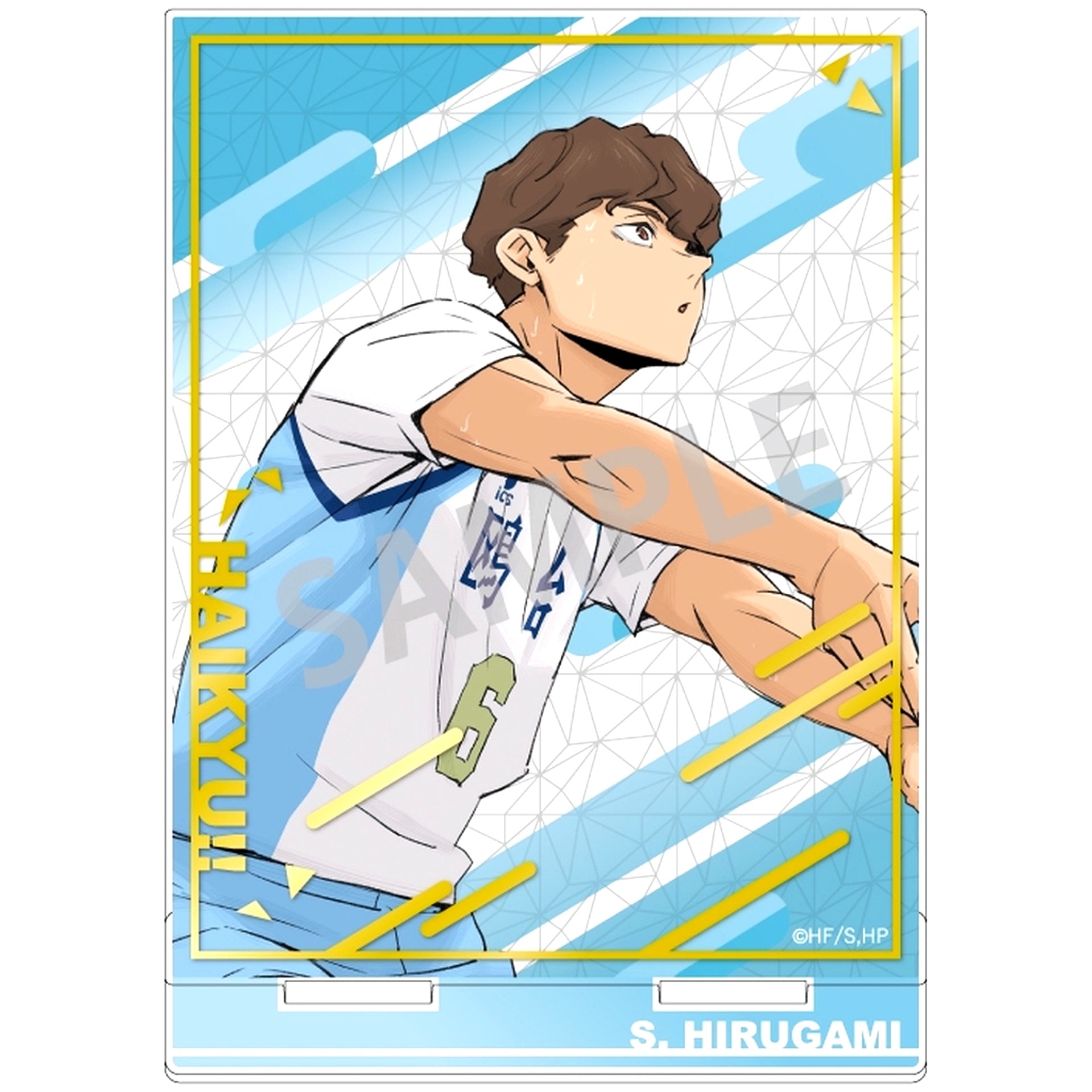 Sachiro Hirugami Foil Stamped Acrylic Stand Haikyu!! [USED]
