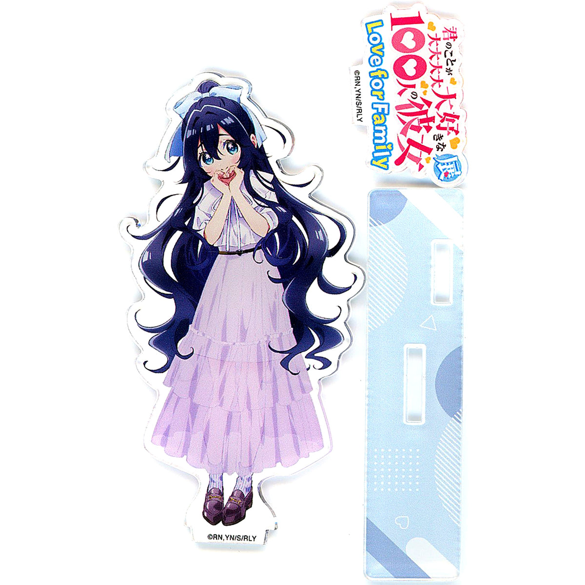 Shizuka Yoshimoto The 100 Girlfriends Who Really, Really, Really, Really, Really Love You Exhibition Love for Family Acrylic Stand [USED]