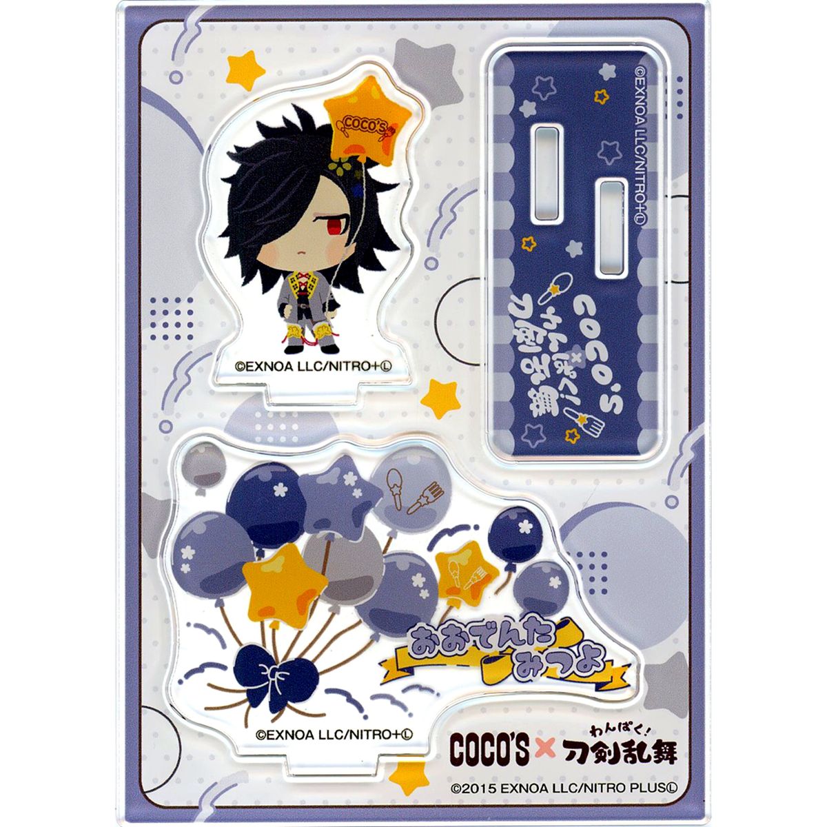 Oodenta Mitsuyo Touken Ranbu ONLINE Original Acrylic Stand Panel Wanpaku! Touken Ranbu Anniversary Cocos Honorable Moment Campaign [USED]