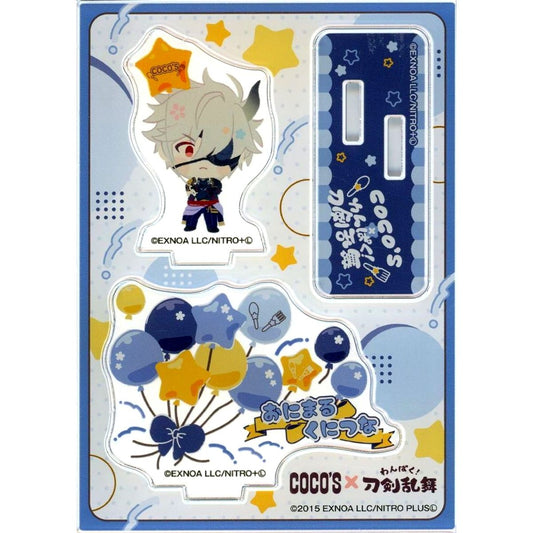 Onimaru Kunitsuna Touken Ranbu ONLINE Original Acrylic Stand Panel Wanpaku! Touken Ranbu Anniversary Cocos Honorable Moment Campaign [USED]