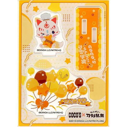 Konnosuke Touken Ranbu ONLINE Original Acrylic Stand Panel Wanpaku! Touken Ranbu Anniversary Cocos Honorable Moment Campaign [USED]