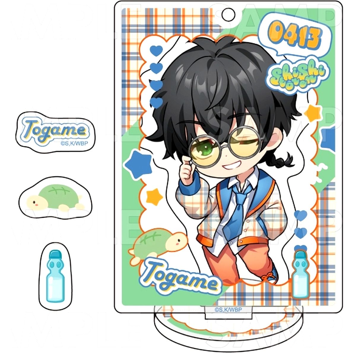 Jo Togame Check Sailor Acrylic Stand Wind Breaker [USED]