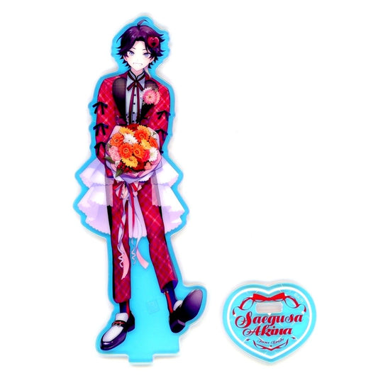 Saegusa Akina Virtual YouTuber Nijisanji Aurora Acrylic Stand Prism Heart June Bride [USED]