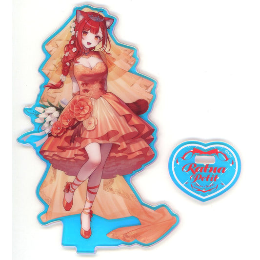 Ratna Petit Virtual YouTuber Nijisanji Aurora Acrylic Stand Prism Heart June Bride [USED]